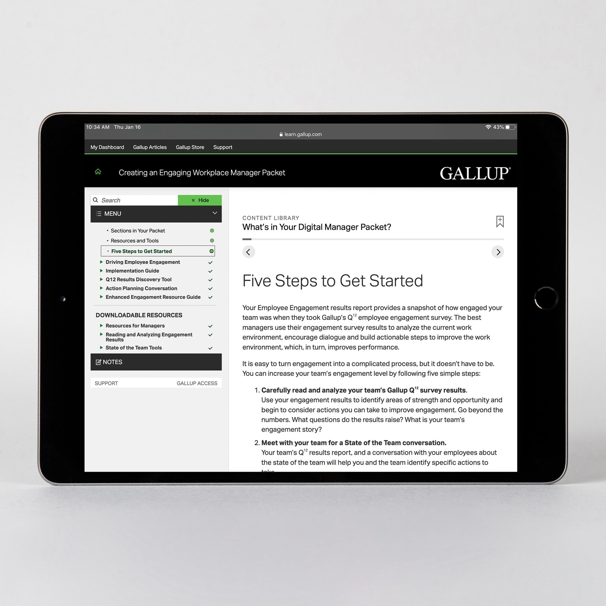 Creating an Engaging Workplace Manager Packet (Digital) en us Gallup